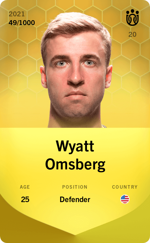 Wyatt Omsberg 2021-22 • Limited 49/1000