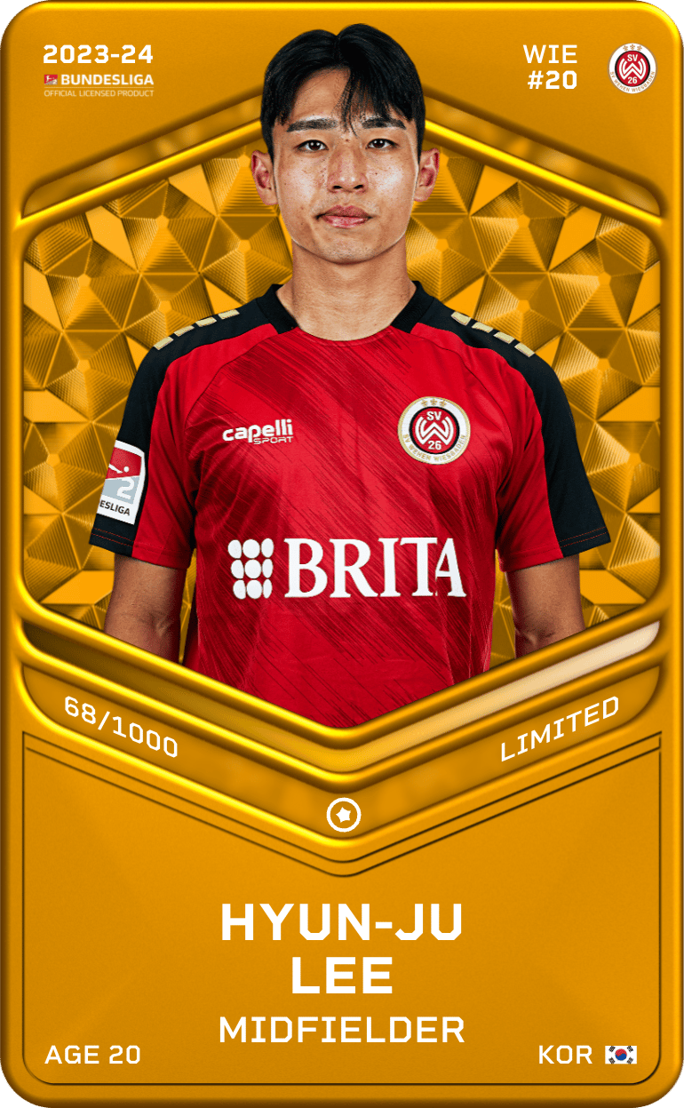 Hyun-Ju Lee 2023-24 • Limited 68/1000