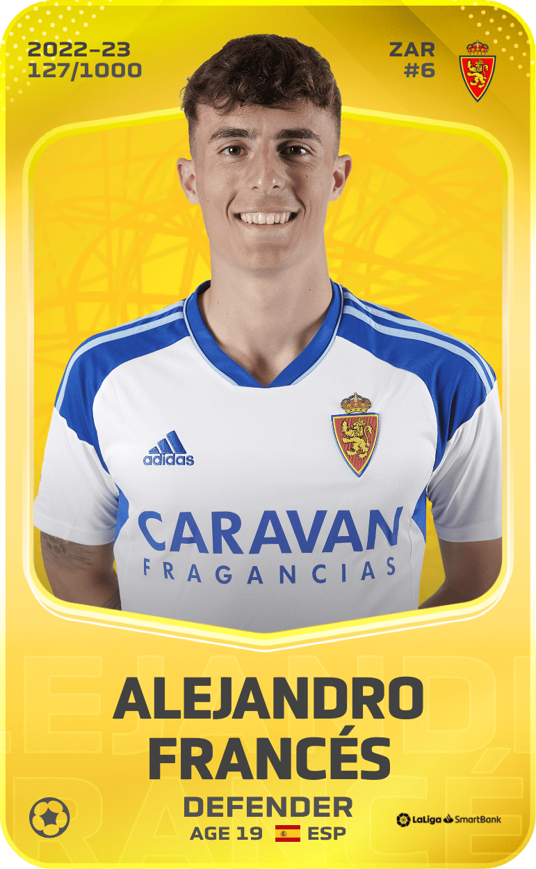Alejandro Francés 2022-23 • Limited 127/1000