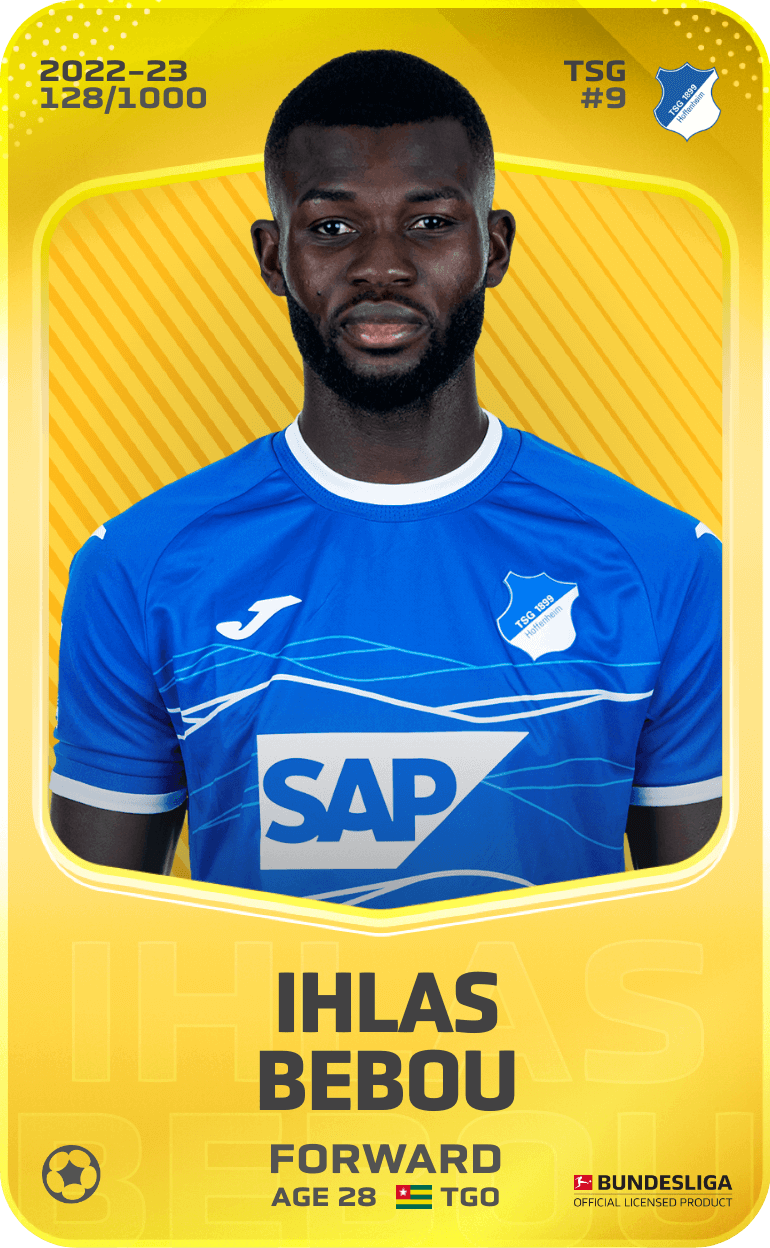 Ihlas Bebou 2022-23 • Limited 128/1000