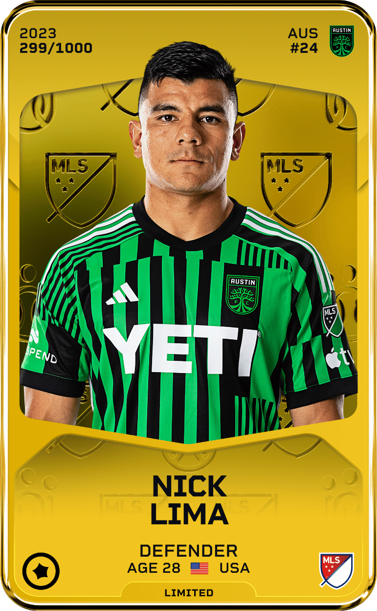 Nick Lima 2023-24 • Limited 299/1000