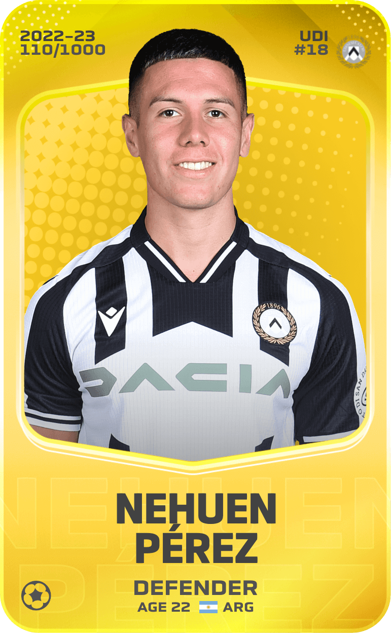 Nehuen Pérez 2022-23 • Limited 110/1000