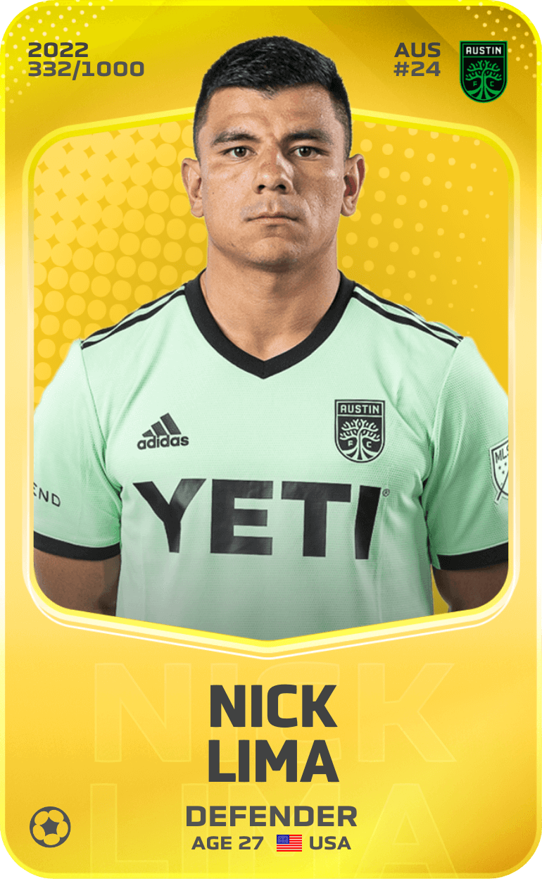 Nick Lima 2022-23 • Limited 332/1000