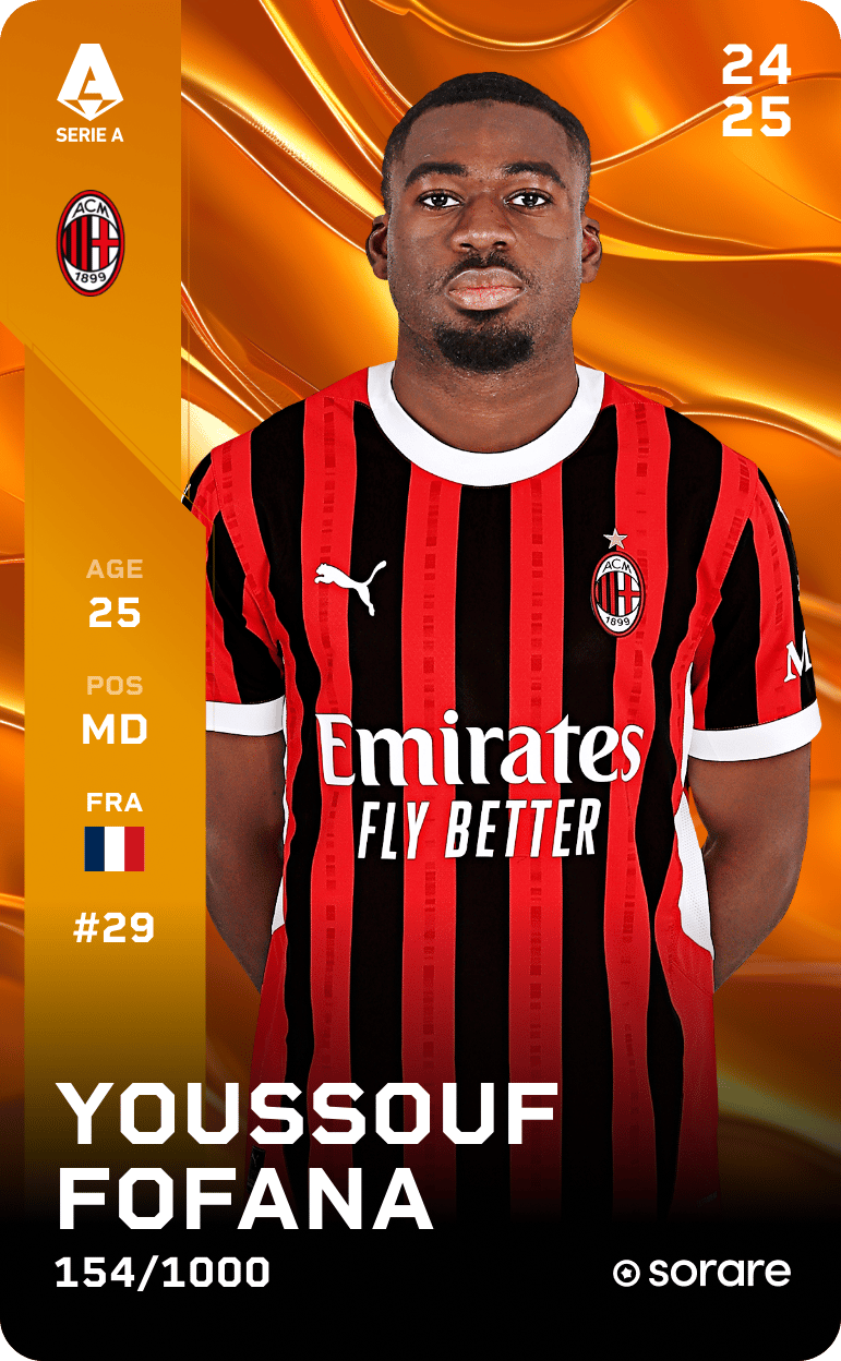 Youssouf Fofana 2024-25 • Limited 154/1000