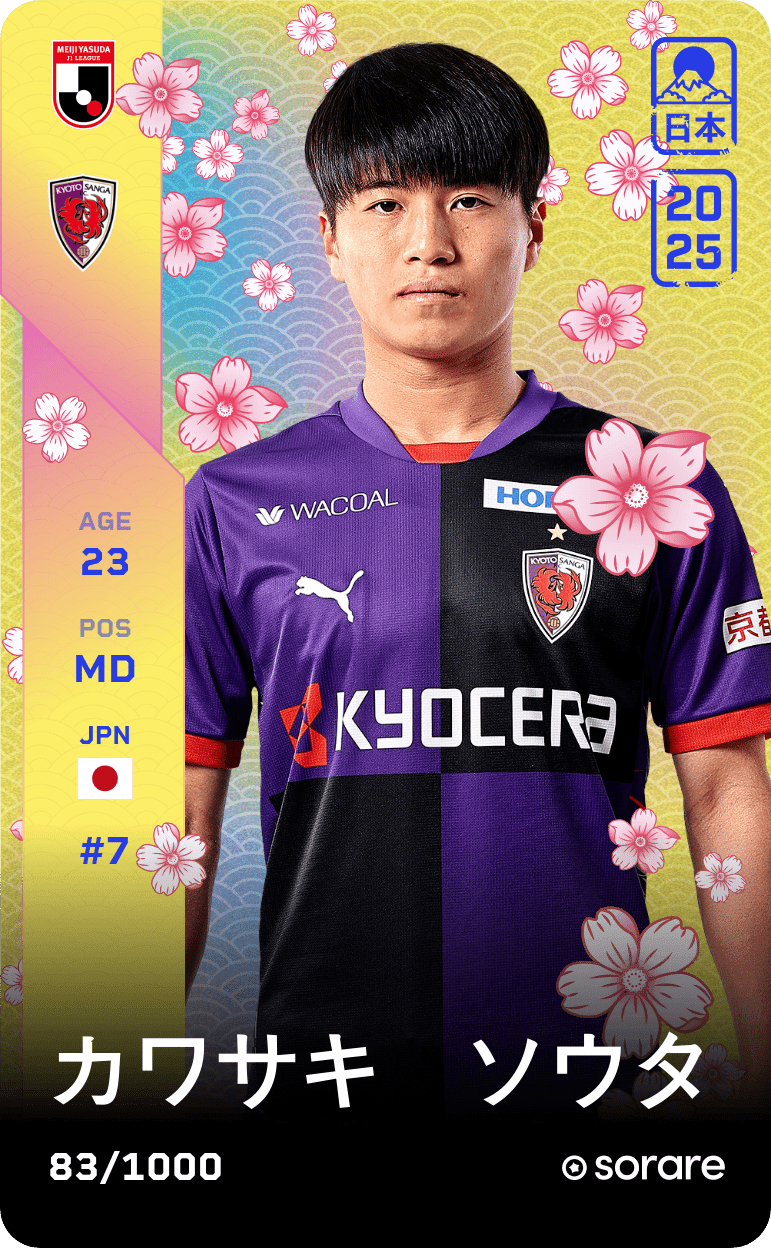 Sota Kawasaki 2025-26 • Limited 83/1000