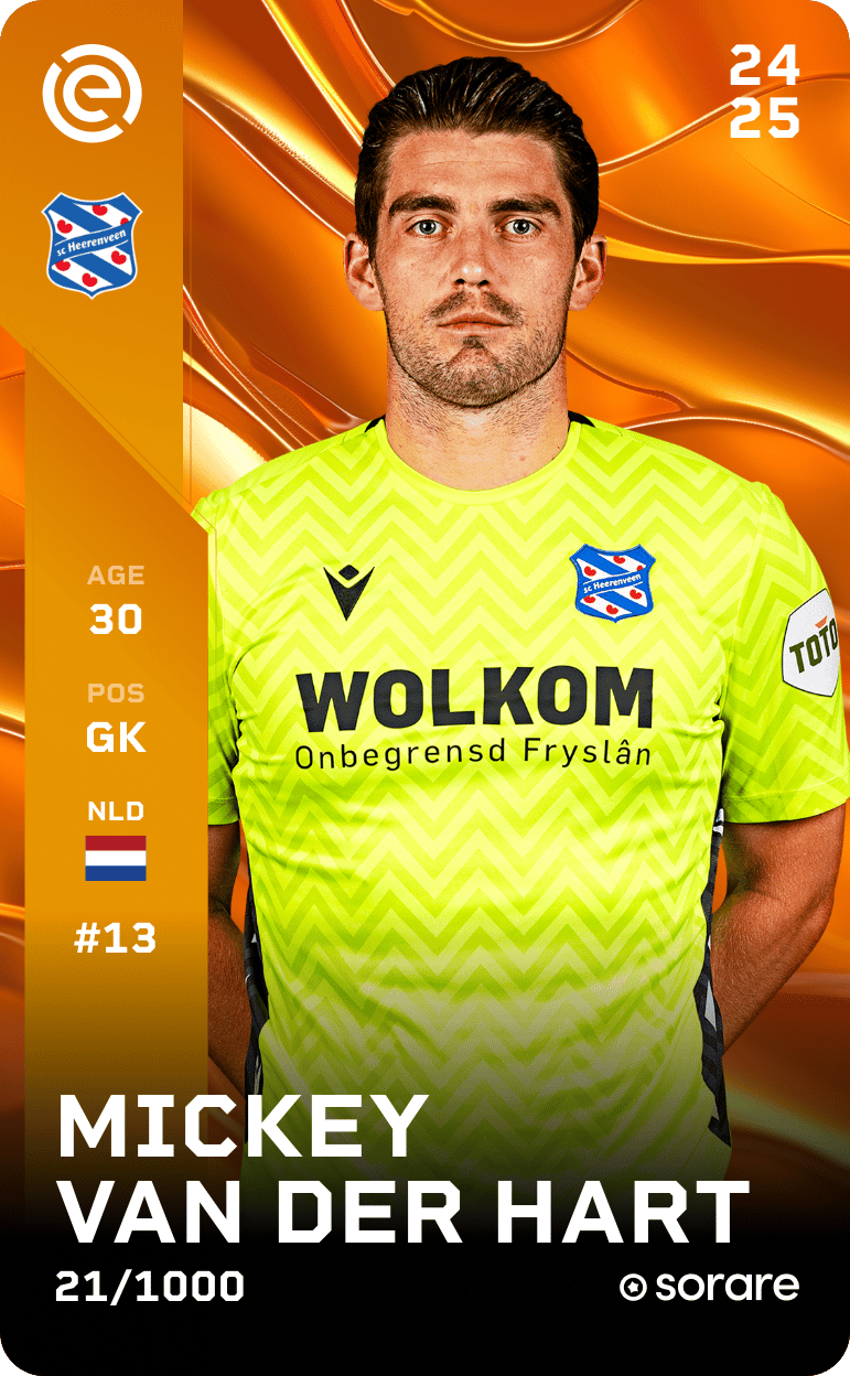 Mickey van der Hart 2024-25 • Limited 21/1000