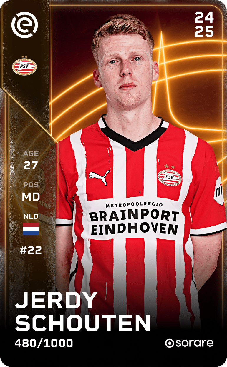 Jerdy Schouten 2024-25 • Limited 480/1000