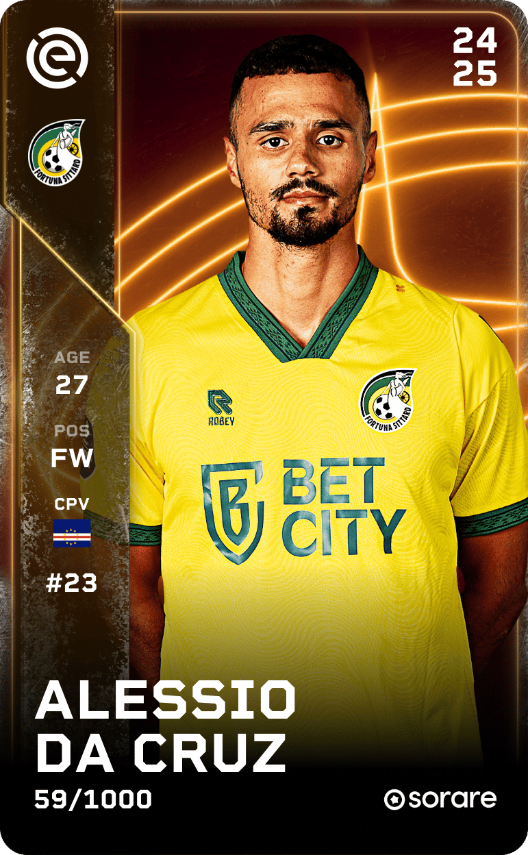 Alessio da Cruz 2024-25 • Limited 59/1000