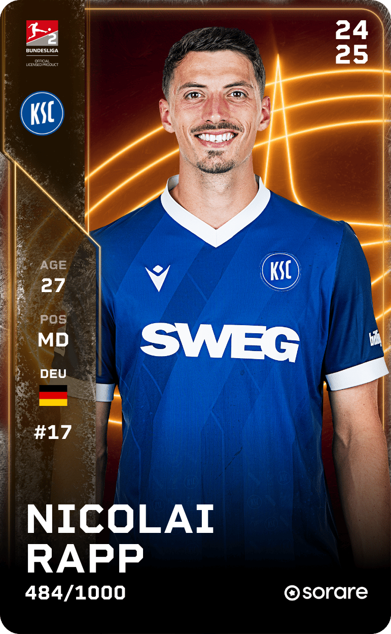 Nicolai Rapp 2024-25 • Limited 484/1000