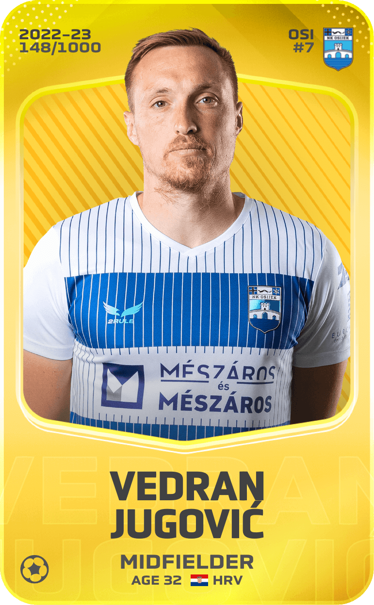 Vedran Jugović 2022-23 • Limited 148/1000