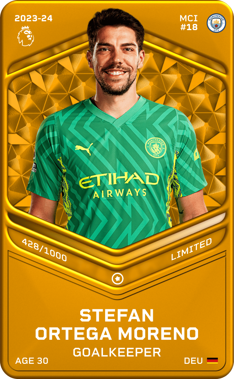 Stefan Ortega Moreno 2023-24 • Limited 428/1000