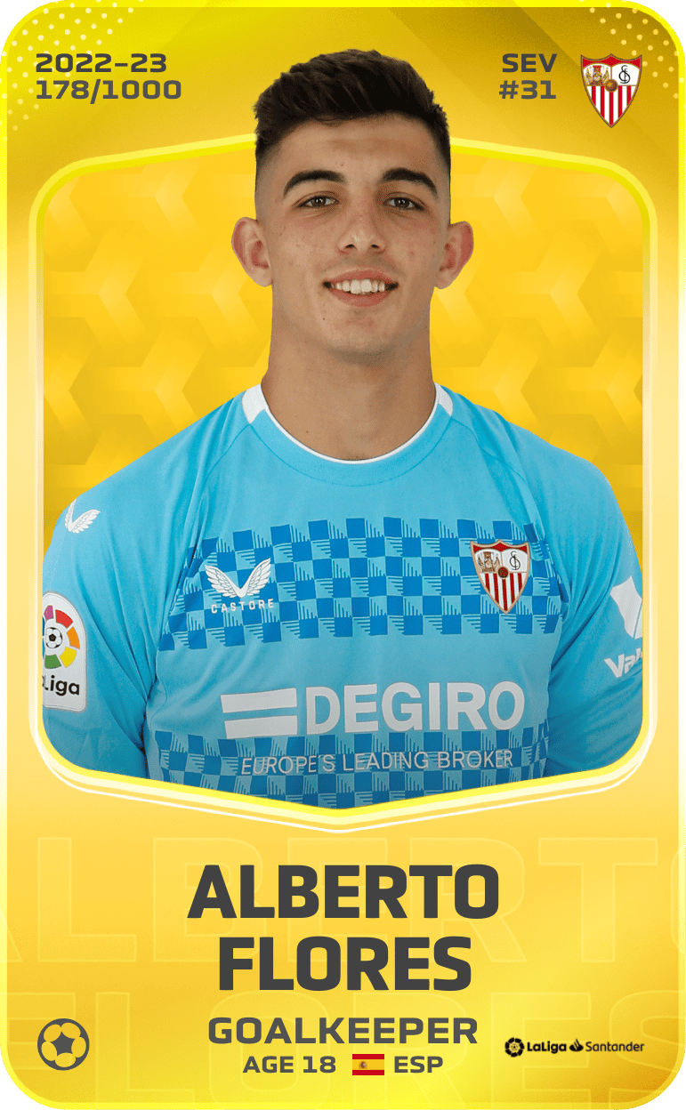 Alberto Flores 2022-23 • Limited 178/1000