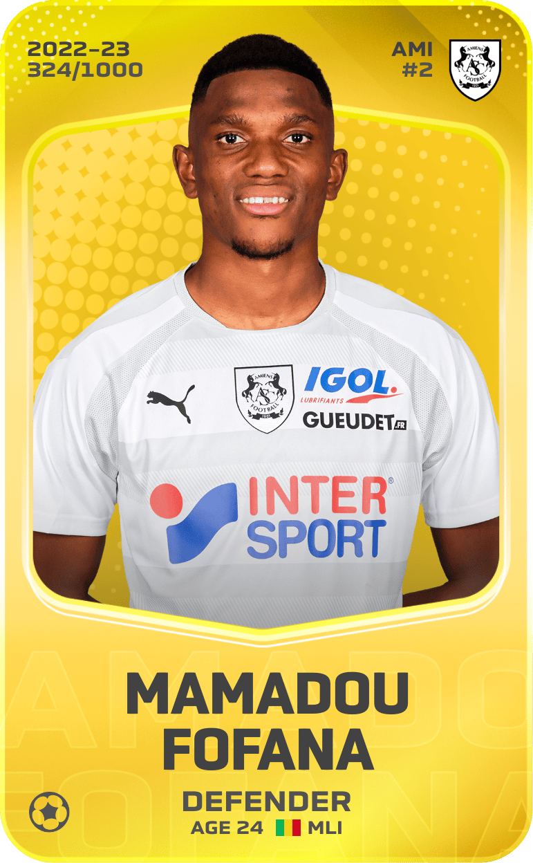 Mamadou Fofana 2022-23 • Limited 324/1000