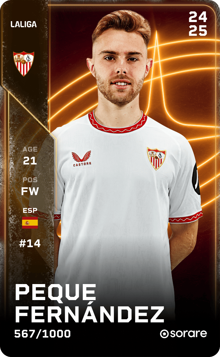 Peque Fernández 2024-25 • Limited 567/1000