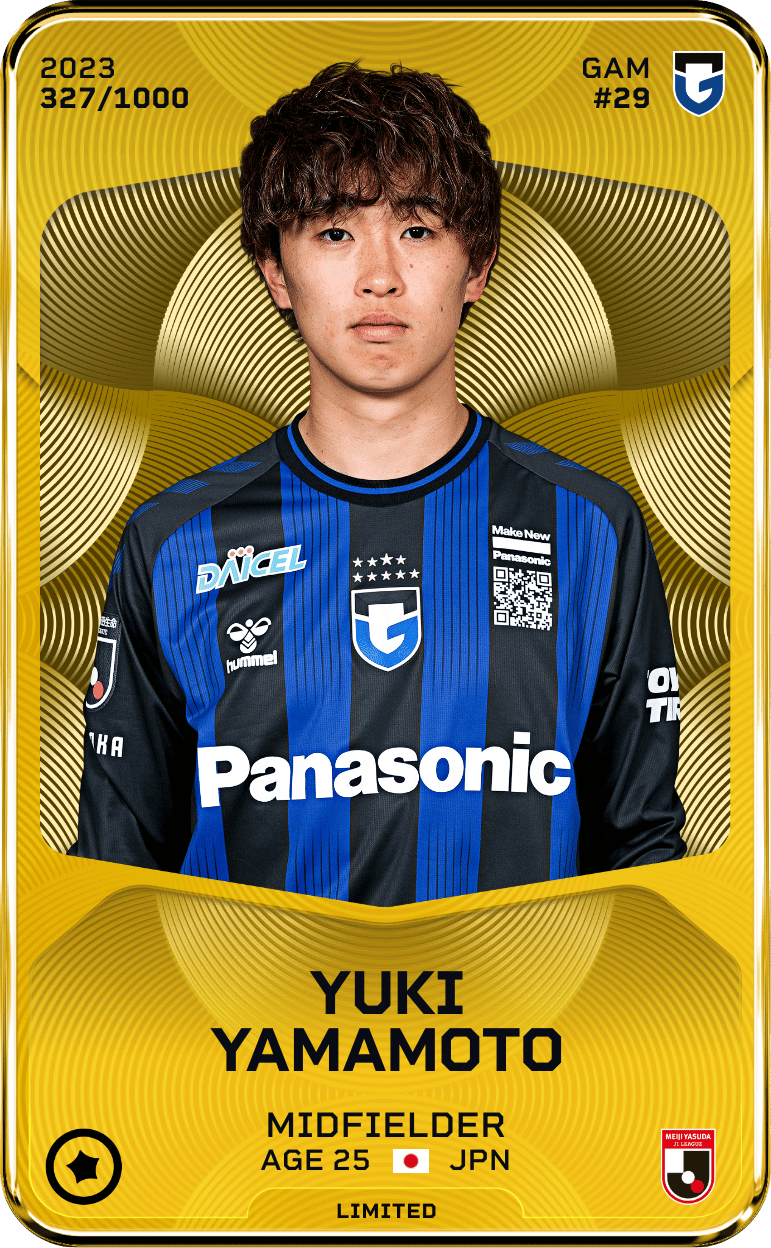 Yuki Yamamoto 2023-24 • Limited 327/1000