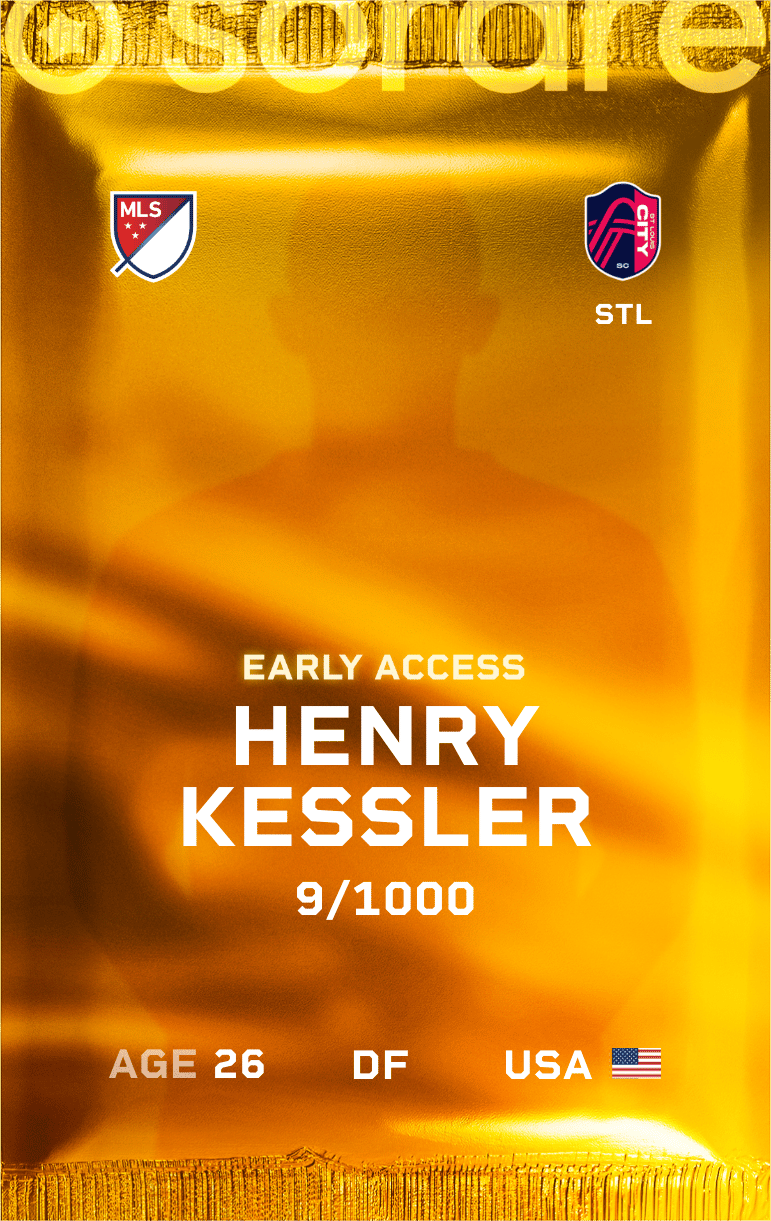 Henry Kessler 2025-26 • Limited 9/1000