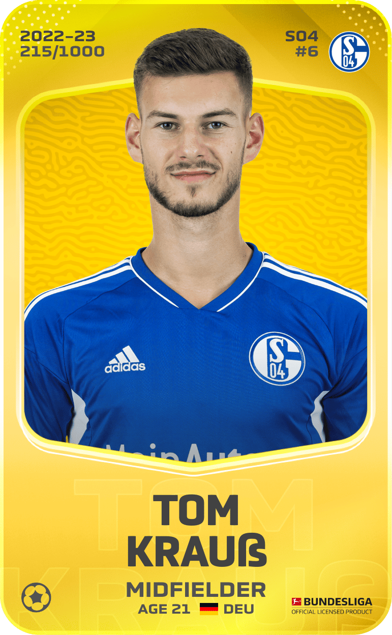 Tom Krauß 2022-23 • Limited 215/1000