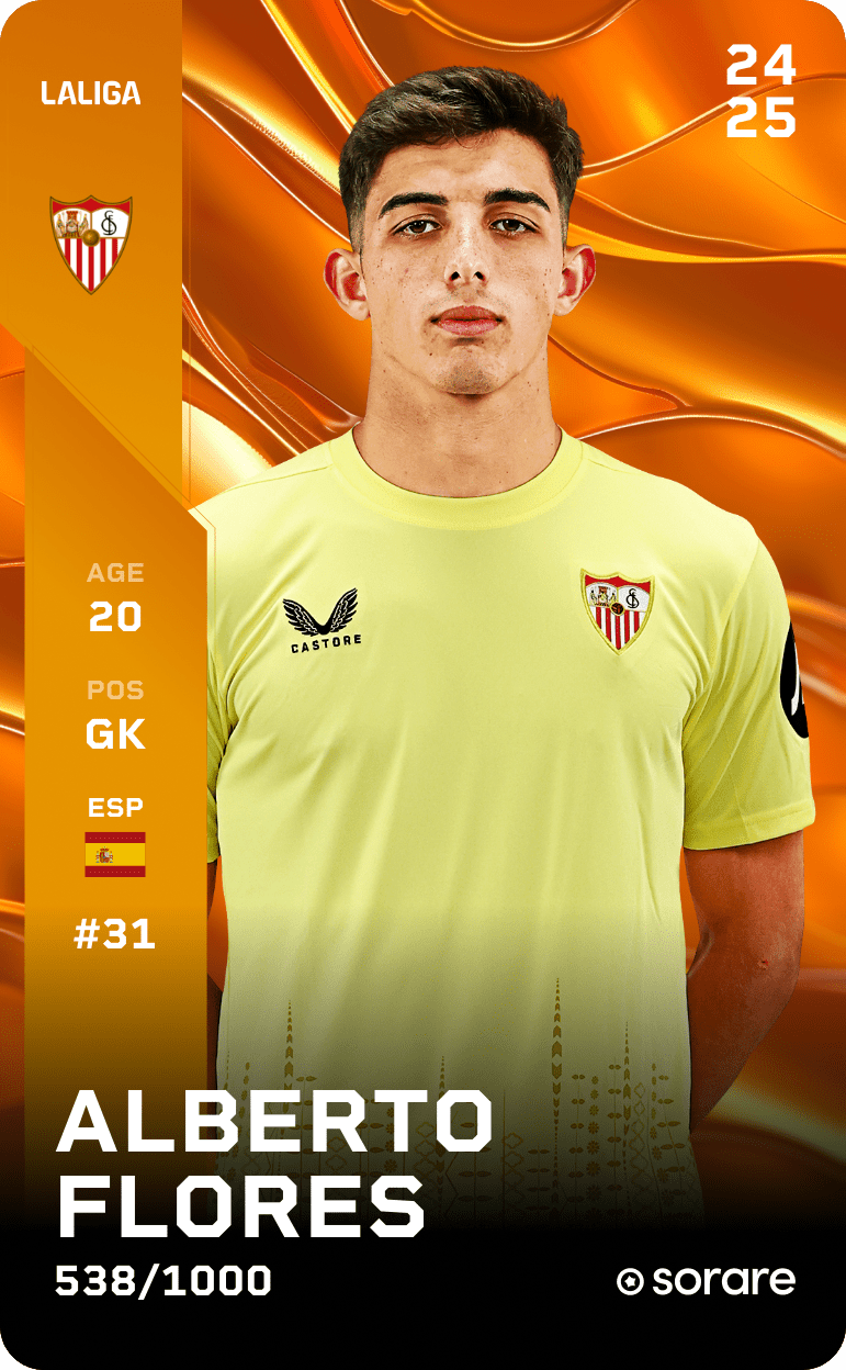 Alberto Flores 2024-25 • Limited 538/1000