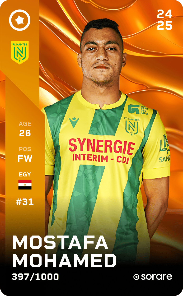 Mostafa Mohamed 2024-25 • Limited 397/1000