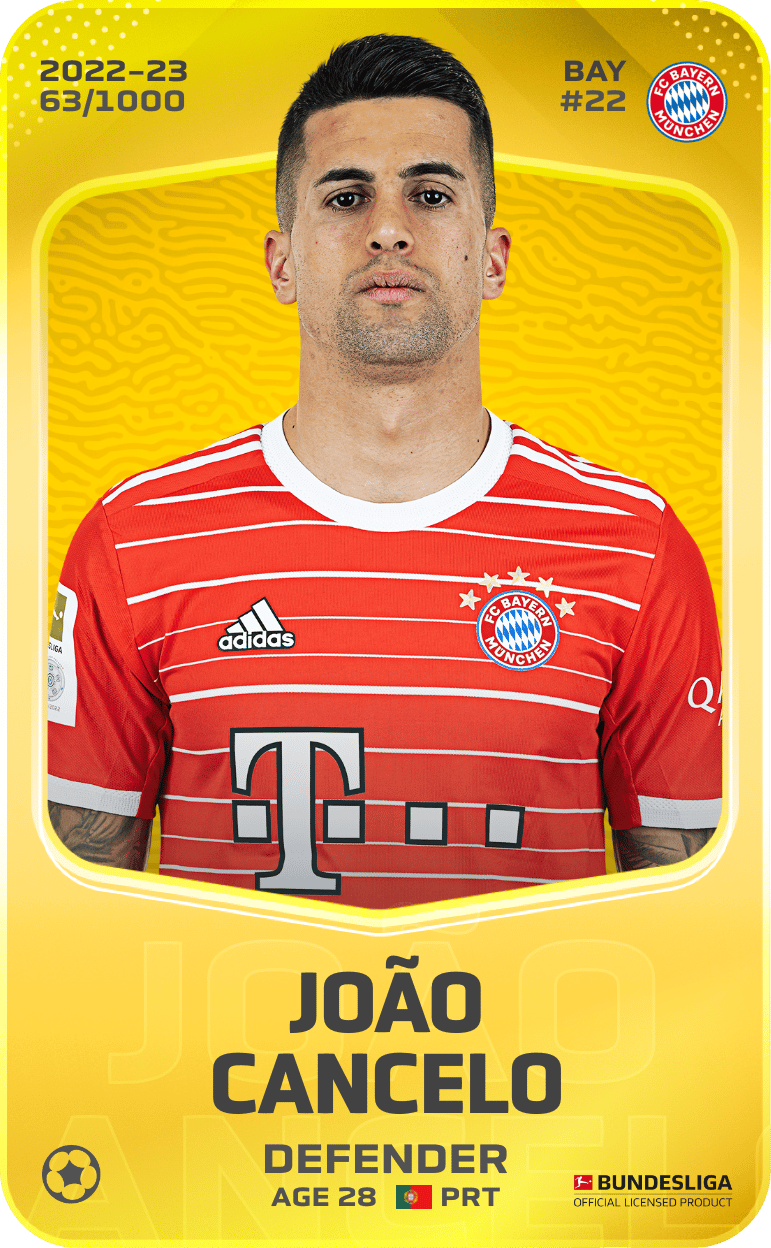 João Cancelo 2022-23 • Limited 63/1000
