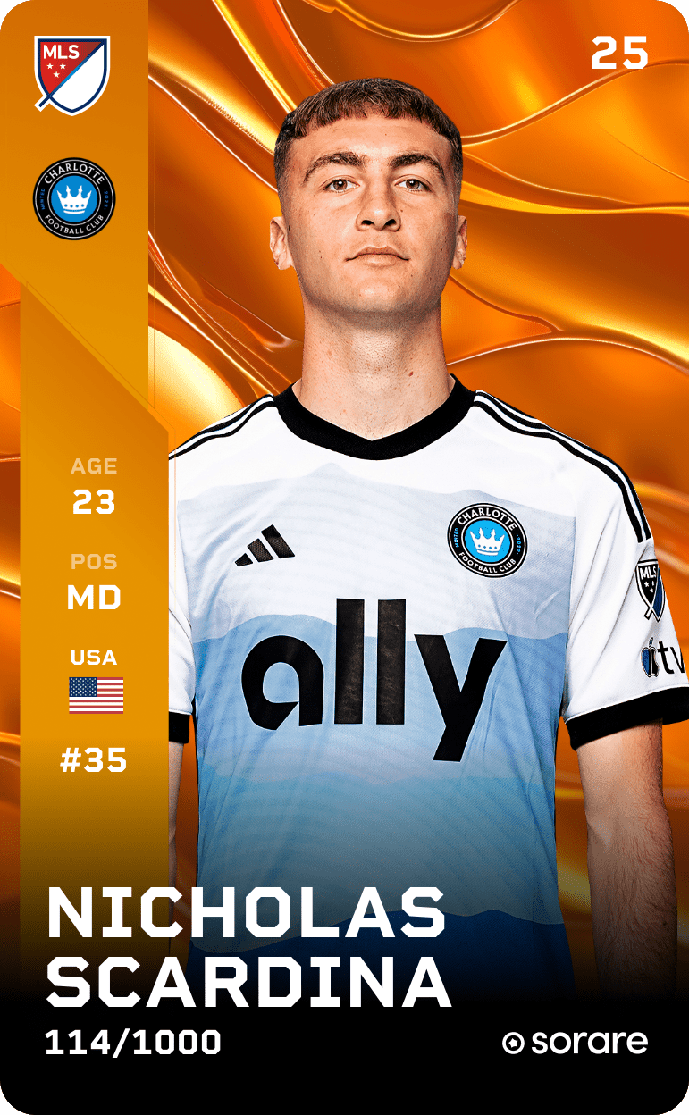 Nick Scardina 2025-26 • Limited 114/1000