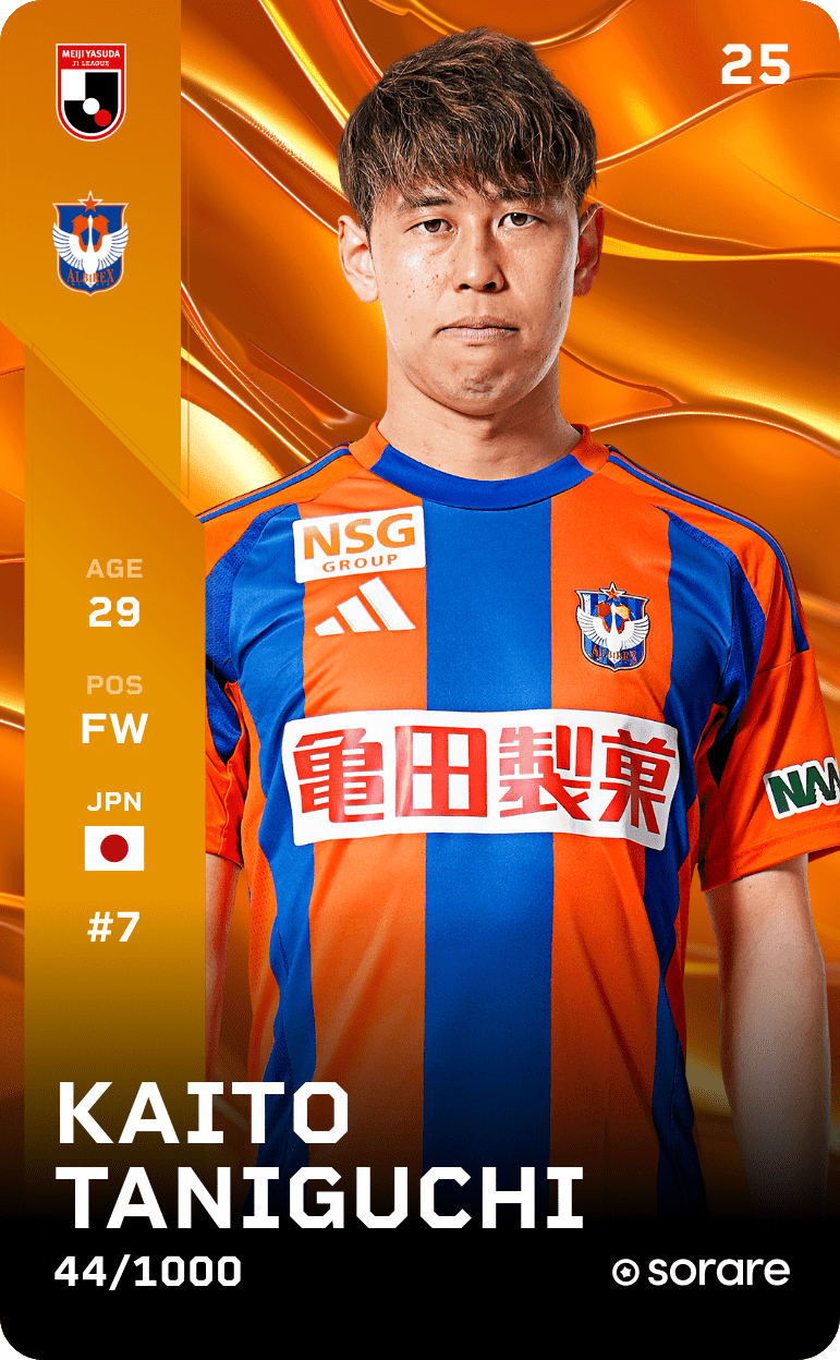 Kaito Taniguchi 2025-26 • Limited 44/1000