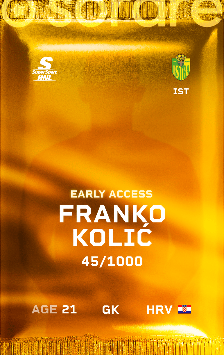 Franko Kolić 2024-25 • Limited 45/1000