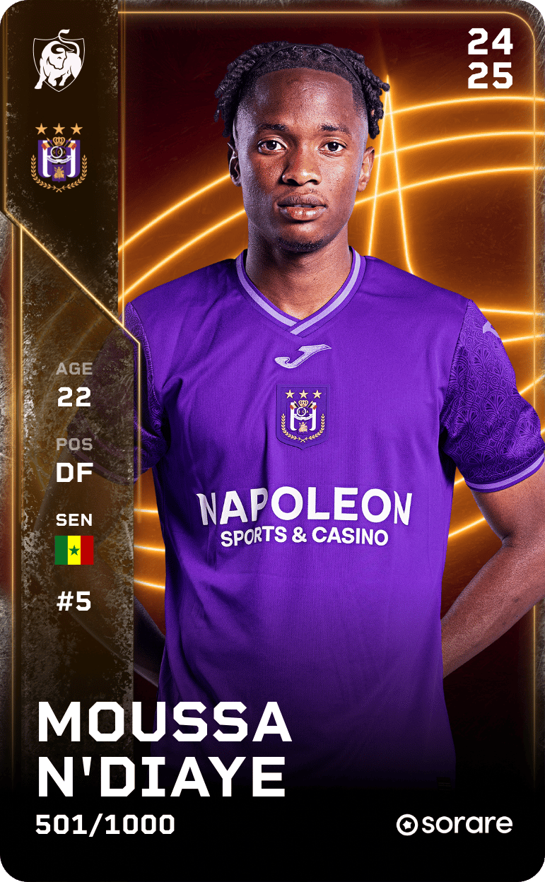 Moussa N'Diaye 2024-25 • Limited 501/1000