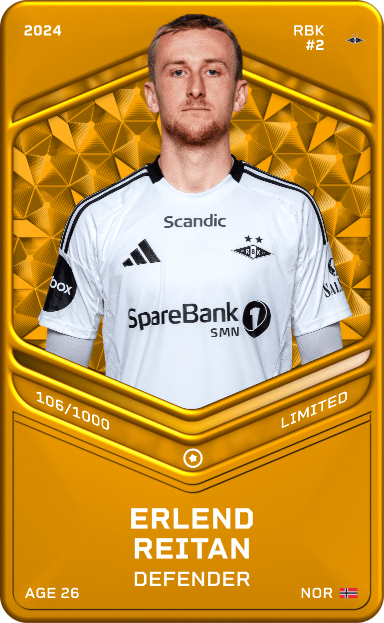 Erlend Reitan 2024-25 • Limited 106/1000