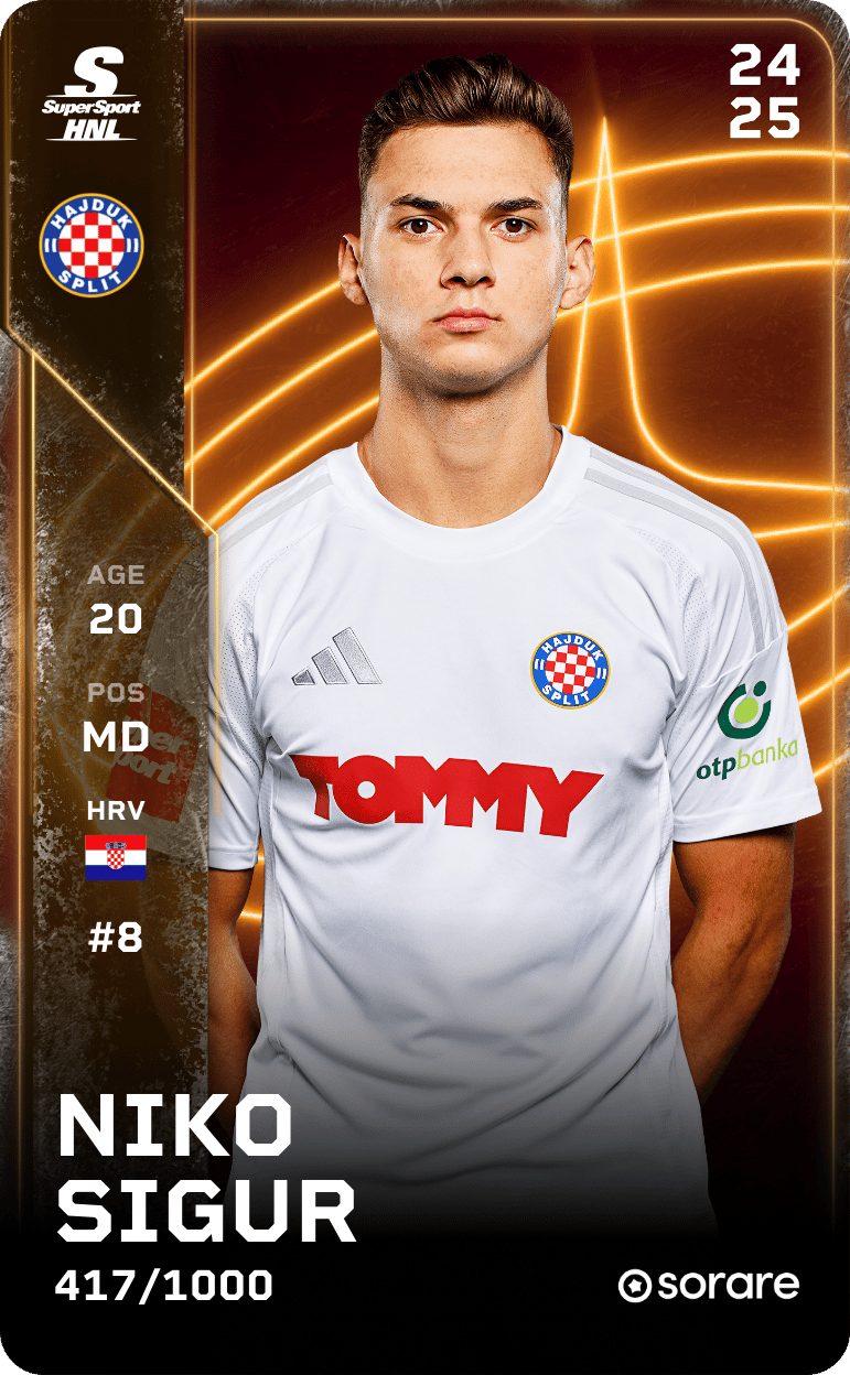 Niko Sigur 2024-25 • Limited 417/1000