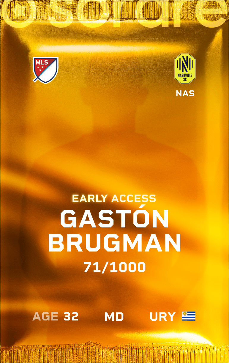 Gastón Brugman 2025-26 • Limited 71/1000