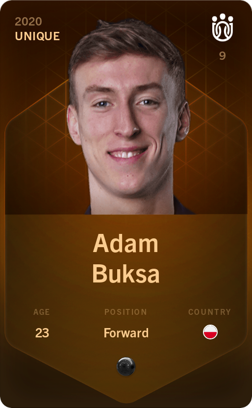 Sorare - Sorare Official - Adam Buksa 2020-21 • Unique - NFT # 99150233951152031604410989701965431218239552536004832845303435046040420151899