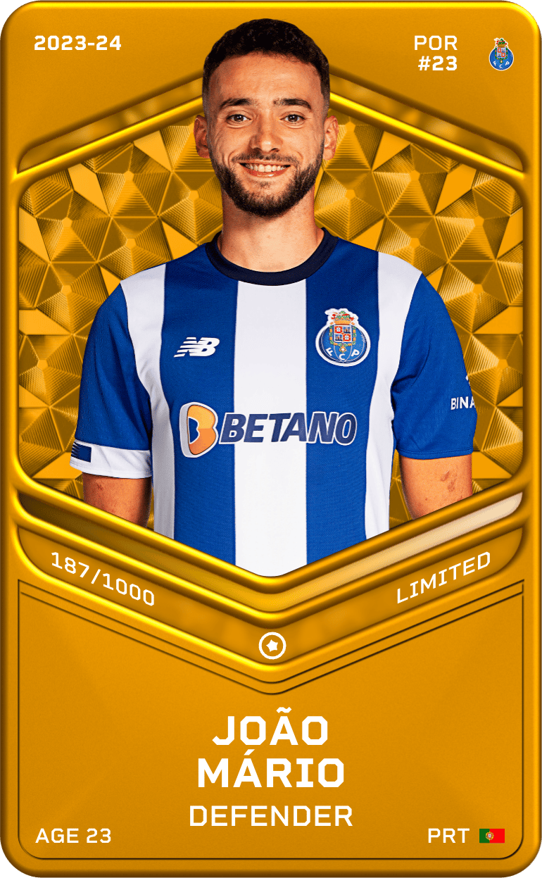 João Mário 2023-24 • Limited 187/1000
