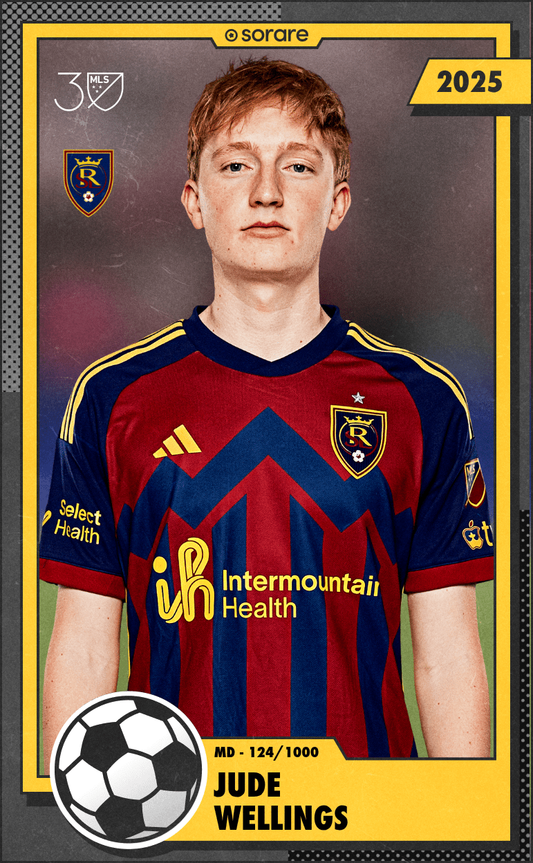 Jude Wellings 2025-26 • Limited 124/1000