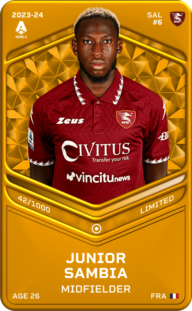 Junior Sambia 2023-24 • Limited 42/1000