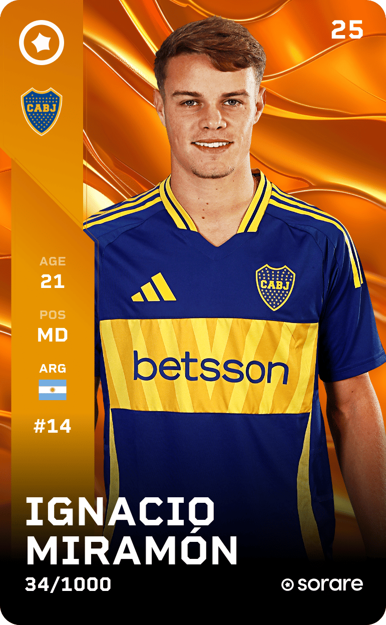 Ignacio Miramón 2025-26 • Limited 34/1000