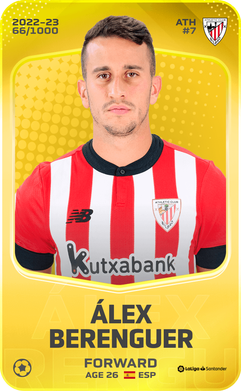Álex Berenguer 2022-23 • Limited 66/1000