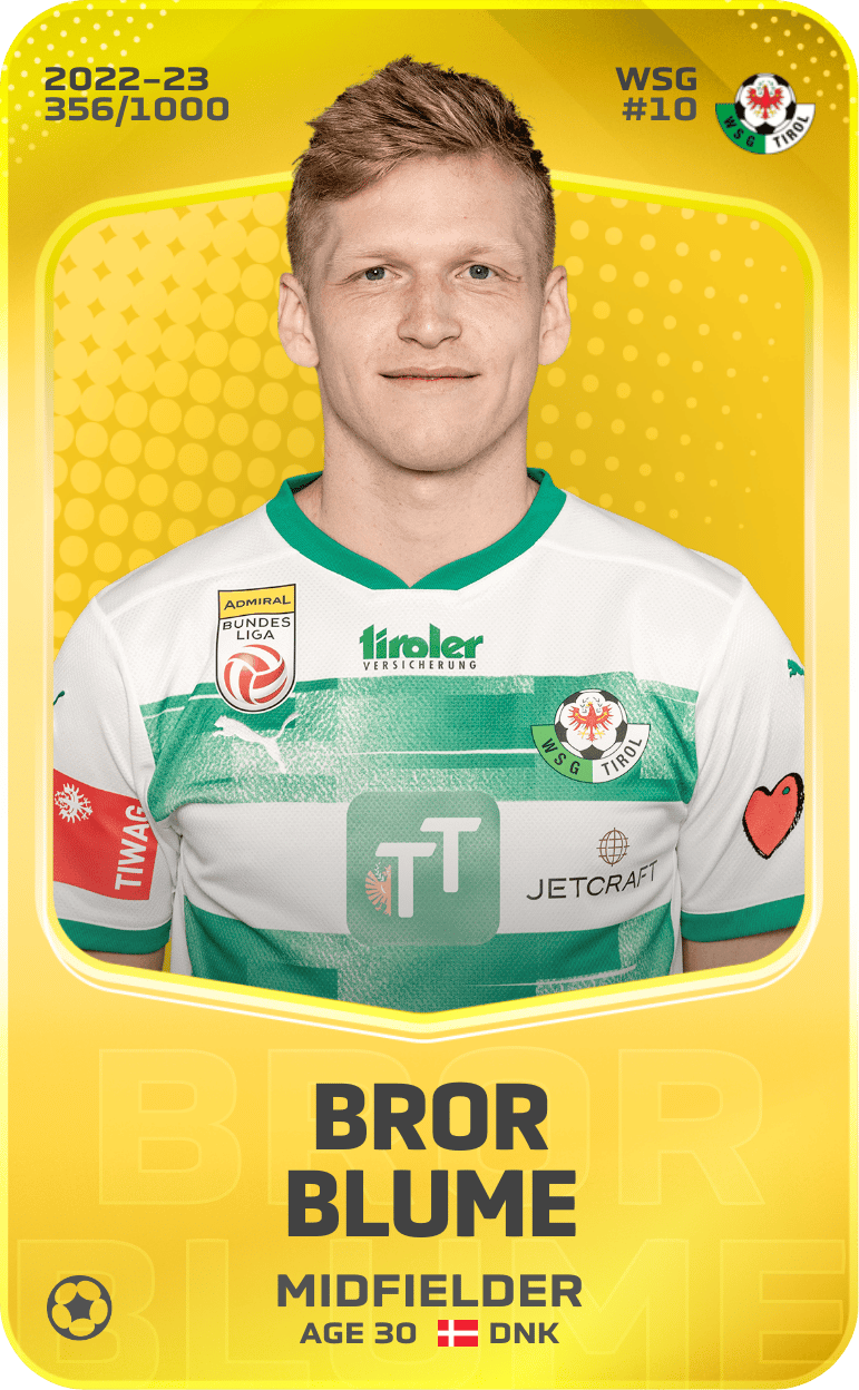 Bror Blume 2022-23 • Limited 356/1000