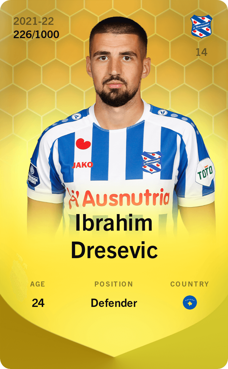 Ibrahim Dresevic 2021-22 • Limited 226/1000
