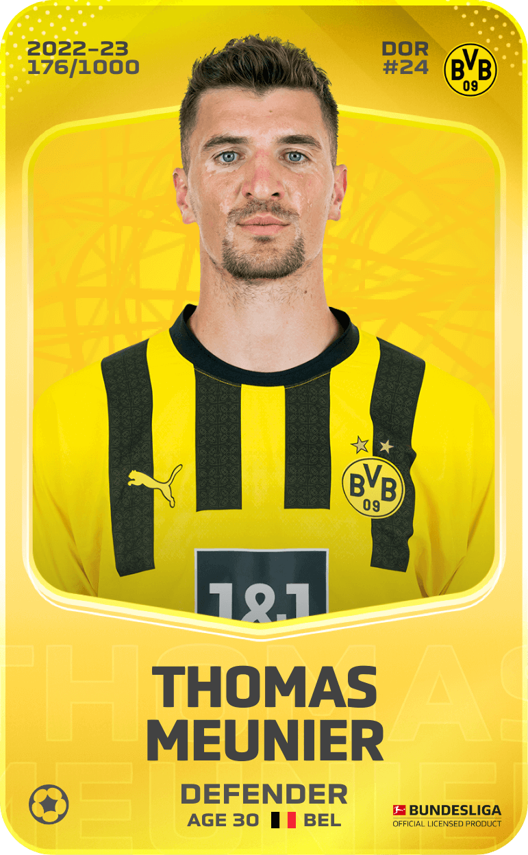 Thomas Meunier 2022-23 • Limited 176/1000