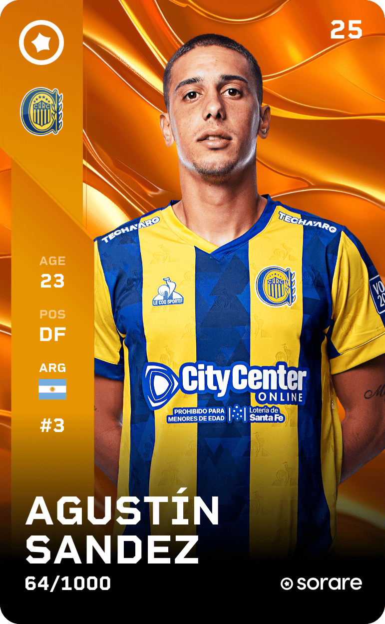 Agustín Sandez 2025-26 • Limited 64/1000