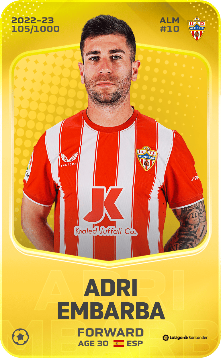Adri Embarba 2022-23 • Limited 105/1000