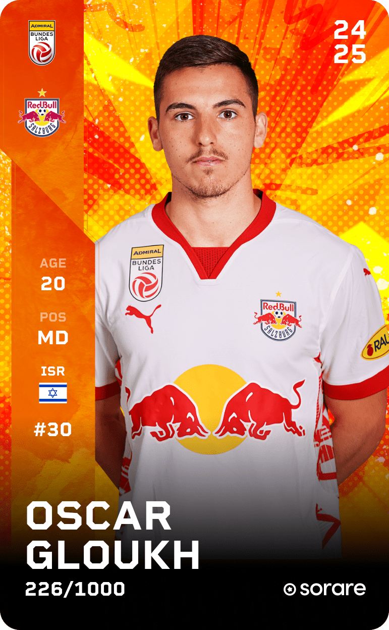 Oscar Gloukh 2024-25 • Limited 226/1000