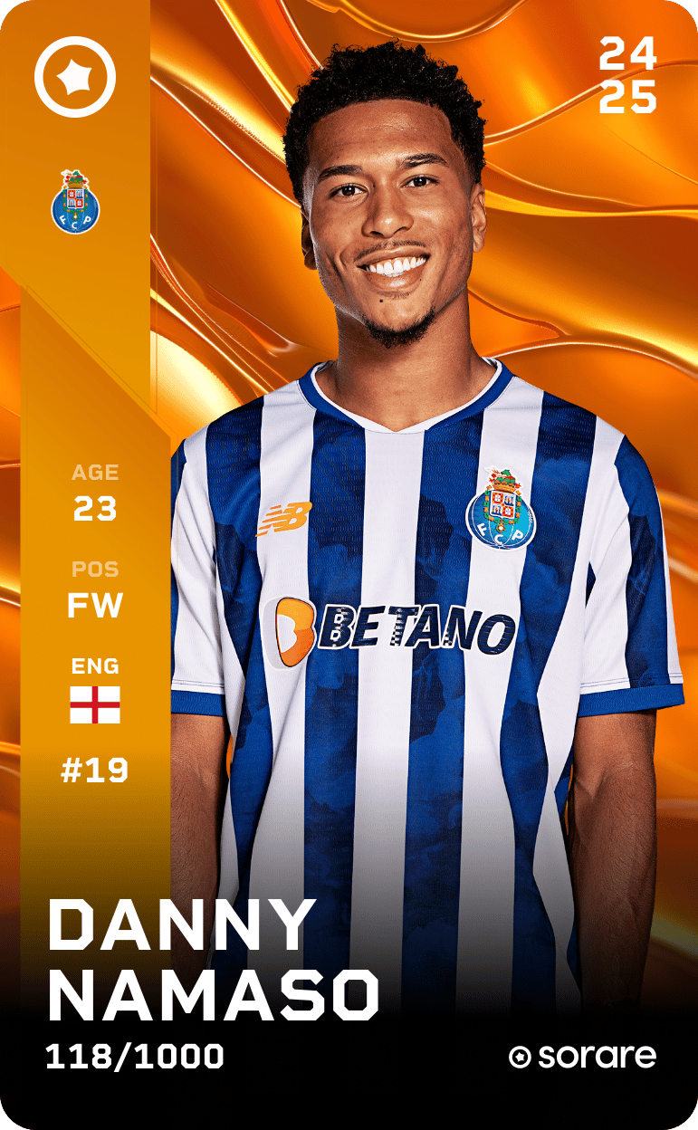 Danny Namaso 2024-25 • Limited 118/1000