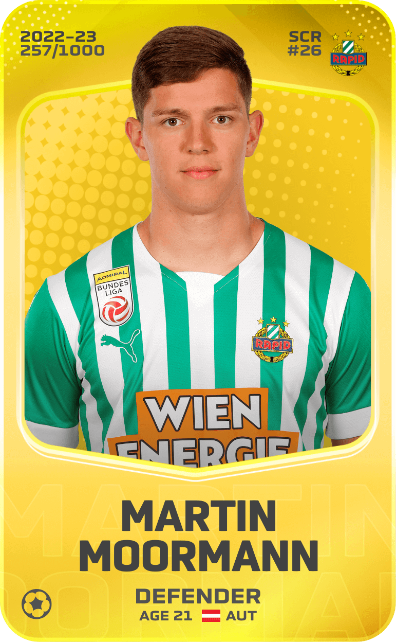 Martin Moormann 2022-23 • Limited 257/1000