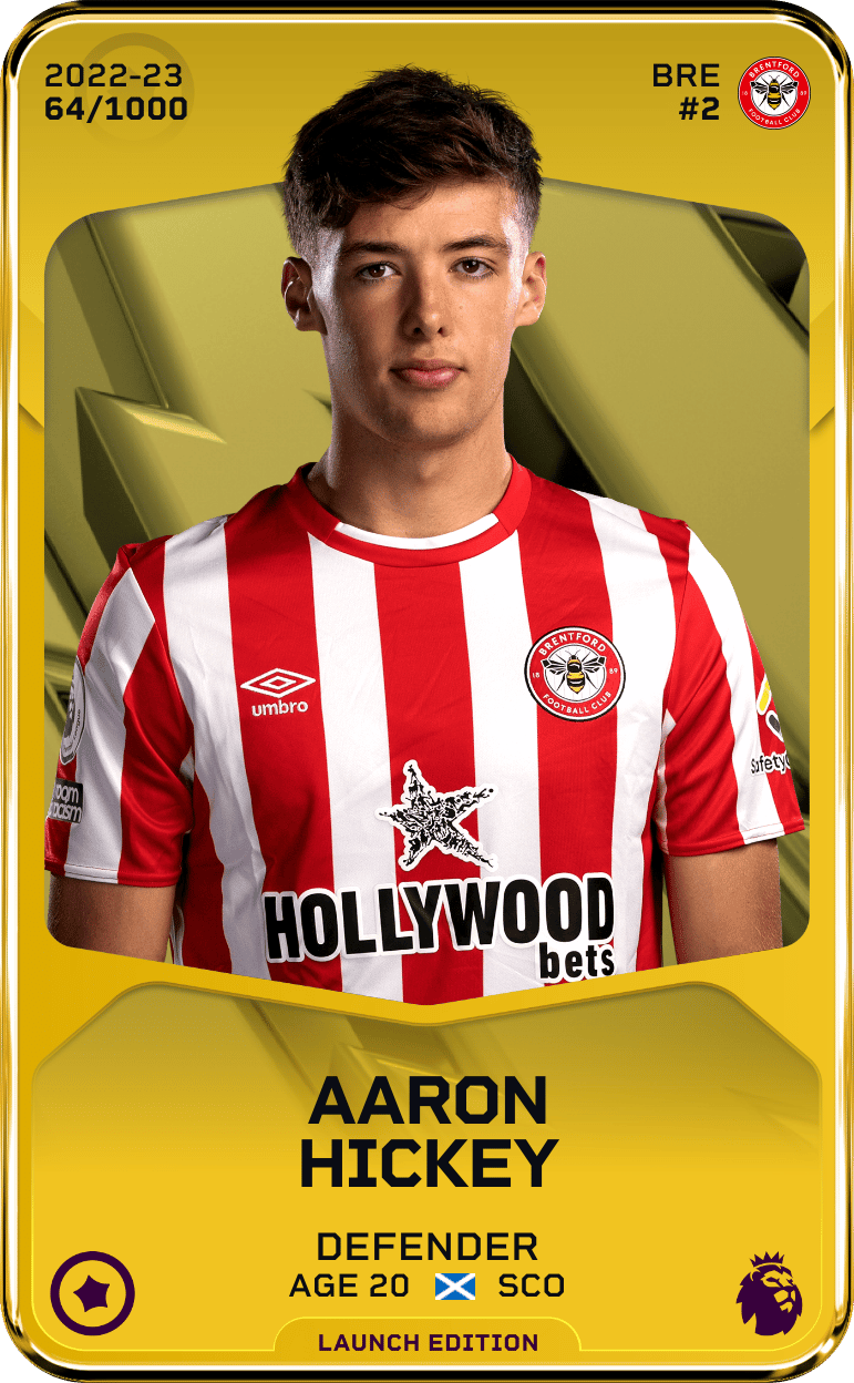 Aaron Hickey 2022-23 • Limited 64/1000