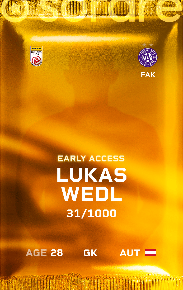 Lukas Wedl 2024-25 • Limited 31/1000