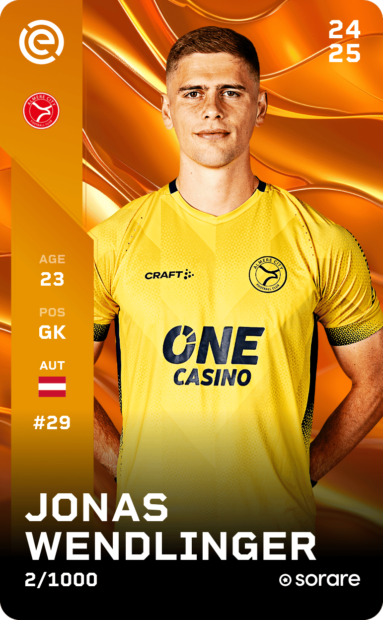 Jonas Wendlinger 2024-25 • Limited 2/1000