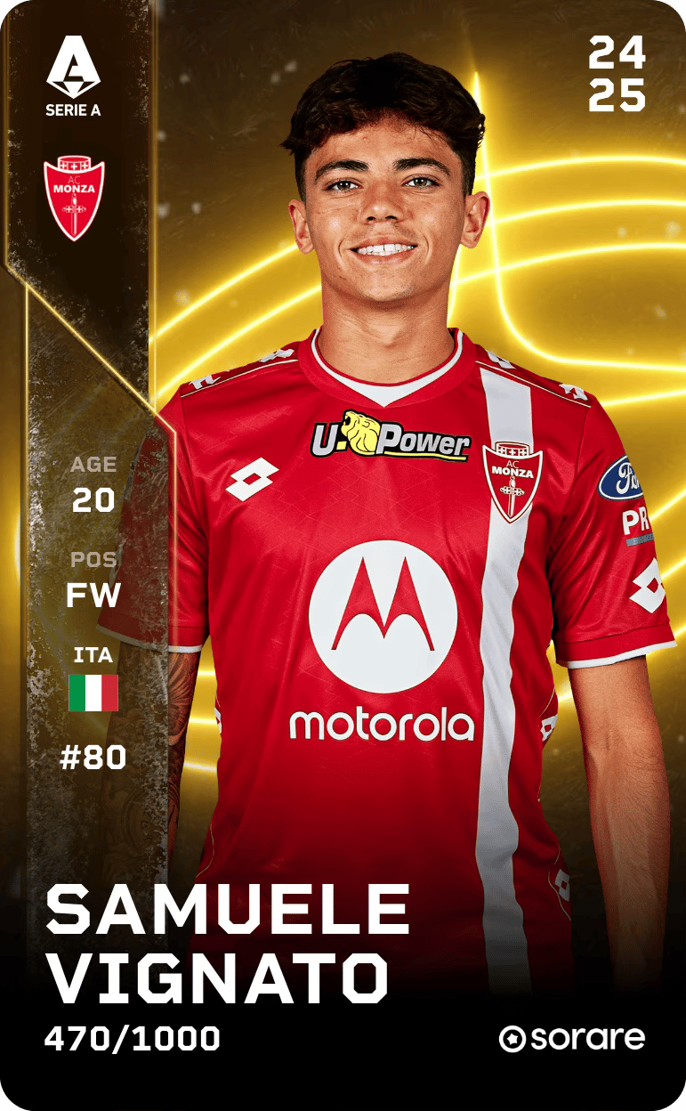 Samuele Vignato 2024-25 • Limited 470/1000