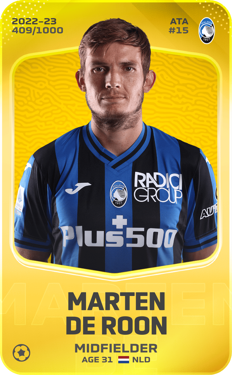 Marten de Roon 2022-23 • Limited 409/1000